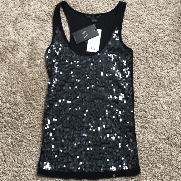 Armani Exchange Black Tank - Picture 2 of 6